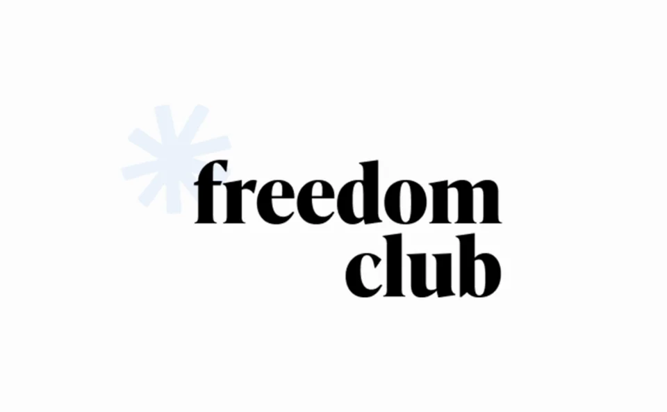 The first Freedom Club logo