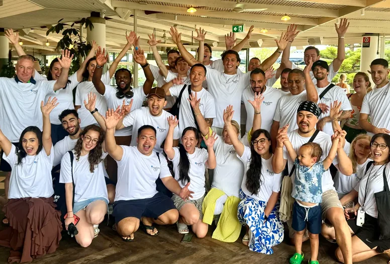 Freedom Club clients at a live event